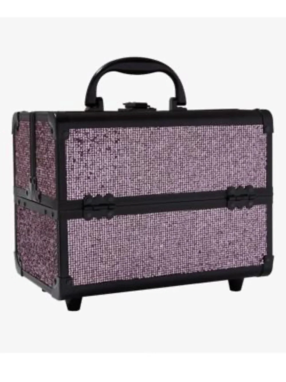 Ulta Beauty Artistry Edition Sparkling Pink Makeup Train Case